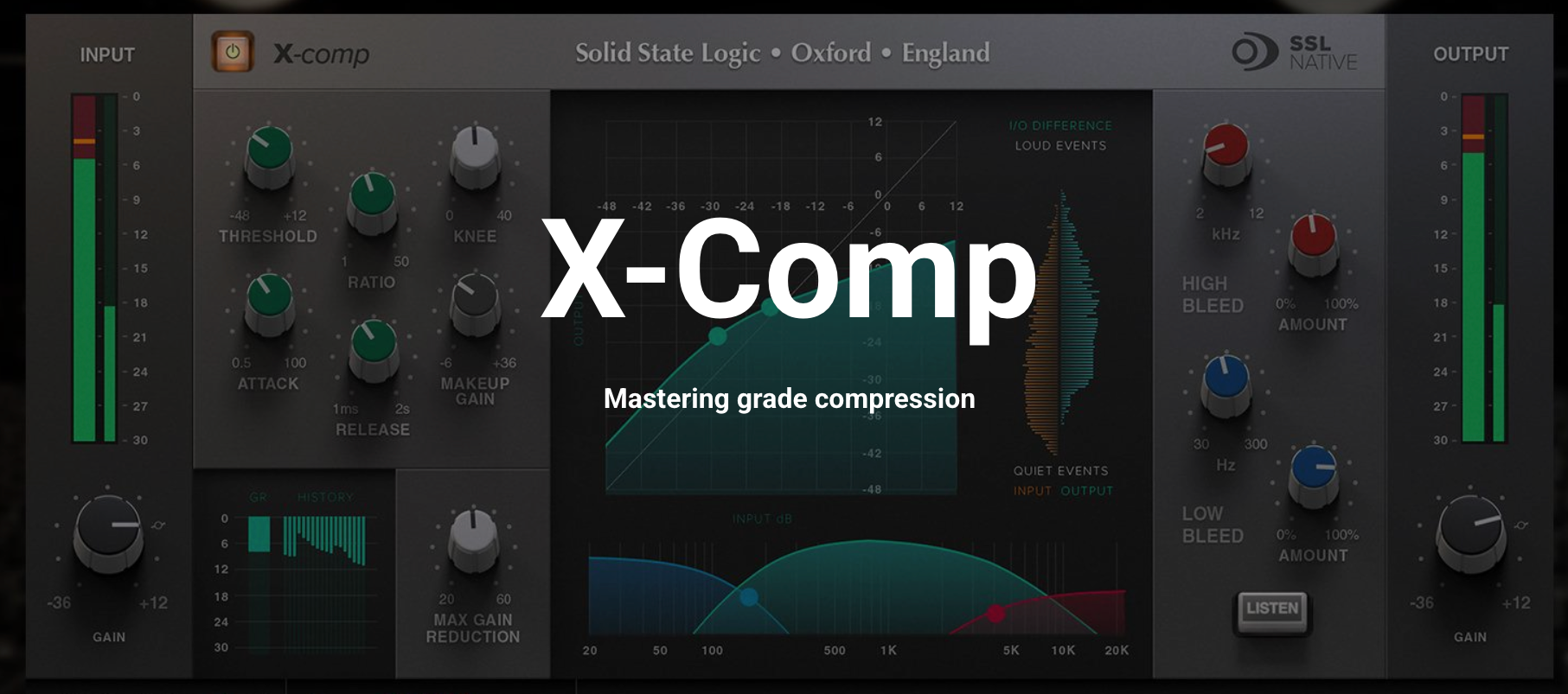 Solid State Logic SSL Native X-Comp Plug-in